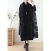 2019 new original design cotton drawstring shawl heavy work lace cloak coat